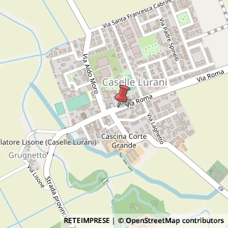 Mappa Via Roma, 33, 26853 Caselle Lurani, Lodi (Lombardia)