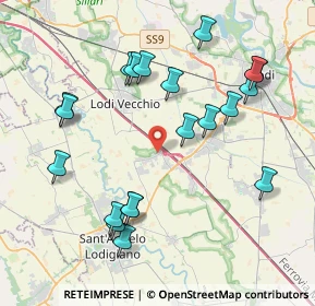 Mappa Via Cavour, 26851 Borgo San Giovanni LO, Italia (4.269)