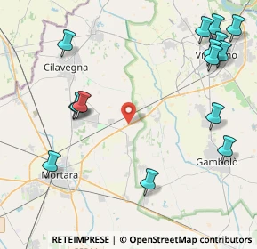 Mappa SS 494 all'interno di, 27020 Parona PV, Italia (5.51667)