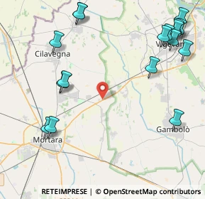 Mappa SS 494 all'interno di, 27020 Parona PV, Italia (5.71529)