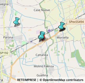 Mappa Strada Statale 494 all'interno di, 27020 Parona PV, Italia (1.46833)