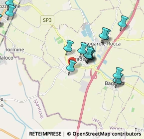 Mappa Via Adige, 37060 Pradelle VR, Italia (2.429)