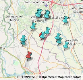 Mappa Via Adige, 37060 Pradelle VR, Italia (7.2975)