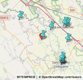 Mappa Via dei Livelli, 26853 Caselle Lurani LO, Italia (4.75333)