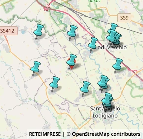 Mappa Via dei Livelli, 26853 Caselle Lurani LO, Italia (4.446)