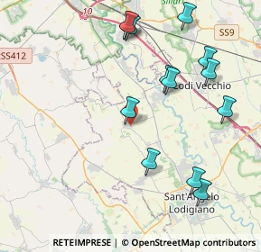 Mappa Via dei Livelli, 26853 Caselle Lurani LO, Italia (4.48154)