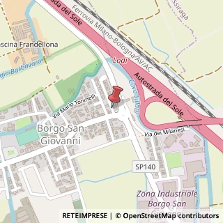 Mappa Via Giovanni Paolo II, 50, 26851 Borgo San Giovanni LO, Italia, 26851 Borgo San Giovanni, Lodi (Lombardia)
