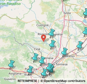 Mappa Via Destefanis, 10070 Front TO, Italia (23.32)