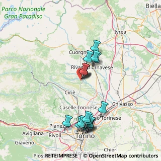 Mappa Strada della Concordia, 10070 Front TO, Italia (14.9215)
