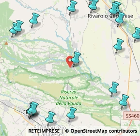 Mappa Via Destefanis, 10070 Front TO, Italia (6.4675)