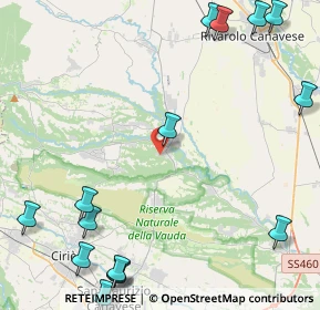 Mappa Via Destefanis, 10070 Front TO, Italia (6.90333)