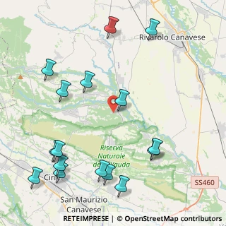 Mappa Strada della Concordia, 10070 Front TO, Italia (5.32563)
