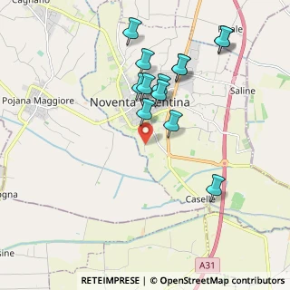 Mappa Via Capovilla, 36025 Noventa Vicentina VI, Italia (1.90923)