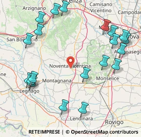 Mappa Via Capovilla, 36025 Noventa Vicentina VI, Italia (20.4935)