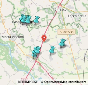 Mappa 27020 Battuda PV, Italia (3.84692)