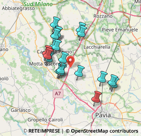 Mappa 27020 Battuda PV, Italia (6.1585)