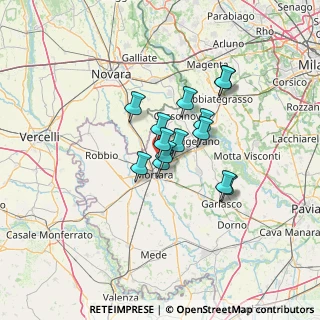 Mappa Strada Privata Aldo Moro, 27020 Parona PV, Italia (9.105)