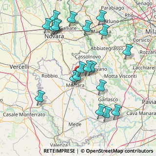 Mappa Strada Privata Aldo Moro, 27020 Parona PV, Italia (17.0745)