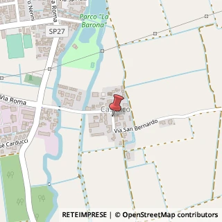 Mappa Via S. Bernardo, 27010 Giussago PV, Italia, 27010 Giussago, Pavia (Lombardia)