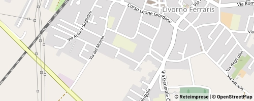 Mappa Livorno Ferraris