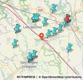 Mappa Via Camillo Benso Conte di Cavour, 26851 Borgo San Giovanni LO, Italia (4.2645)