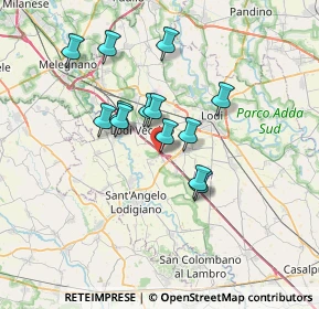 Mappa Via Camillo Benso Conte di Cavour, 26851 Borgo San Giovanni LO, Italia (5.61692)