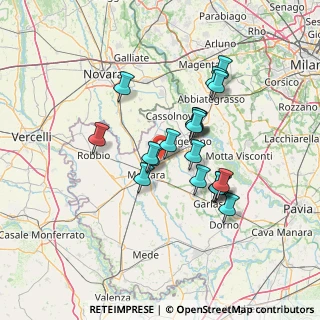 Mappa Via Della Stazione, 27020 Parona PV, Italia (11.5015)