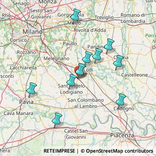 Mappa Via Pezzolo, 26854 Pieve Fissiraga LO, Italia (13.65455)