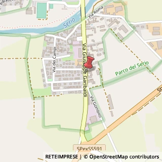Mappa Via Giuseppe Garibaldi, 26010 Montodine CR, Italia, 26010 Montodine, Cremona (Lombardia)