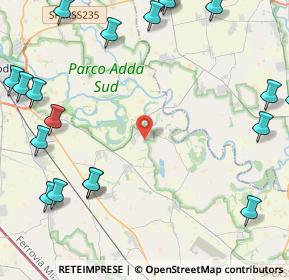 Mappa Via Molteni, 26824 Cavenago D'adda LO, Italia (6.417)