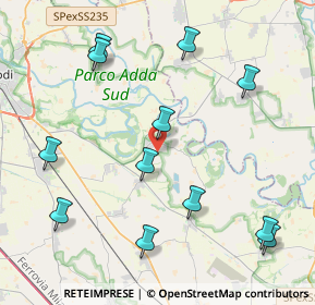 Mappa Via Molteni, 26824 Cavenago D'adda LO, Italia (4.795)