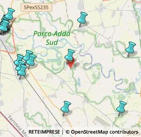 Mappa Via Molteni, 26824 Cavenago D'adda LO, Italia (6.697)