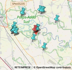 Mappa Via Molteni, 26824 Cavenago D'adda LO, Italia (3.821)