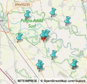 Mappa Via Molteni, 26824 Cavenago D'adda LO, Italia (4.40091)