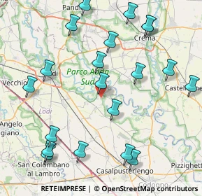 Mappa Via Molteni, 26824 Cavenago D'adda LO, Italia (9.7585)