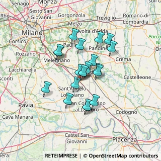 Mappa Via Guglielmo Marconi, 26854 Pieve Fissiraga LO, Italia (10.3015)