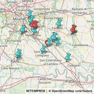 Mappa Via Guglielmo Marconi, 26854 Pieve Fissiraga LO, Italia (15.9925)