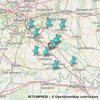 Mappa Via Guglielmo Marconi, 26854 Pieve Fissiraga LO, Italia (11.43273)