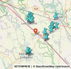 Mappa Via Don Luigi Sturzo, 26851 Borgo San Giovanni LO, Italia (3.4685)