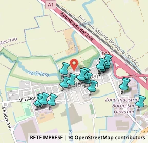 Mappa Via Don Luigi Sturzo, 26851 Borgo San Giovanni LO, Italia (0.441)