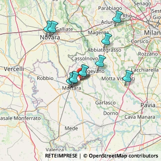 Mappa Via Case Sparse, 27020 Parona PV, Italia (12.16273)