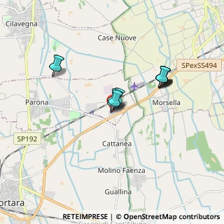Mappa Via Case Sparse, 27020 Parona PV, Italia (1.47667)