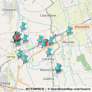 Mappa Via Case Sparse, 27020 Parona PV, Italia (2.335)
