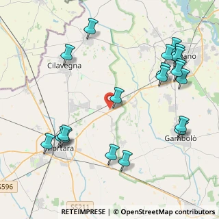 Mappa Via Case Sparse, 27020 Parona PV, Italia (5.126)