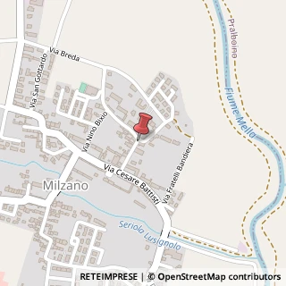 Mappa Via San Michele,  1, 25020 Milzano, Brescia (Lombardia)
