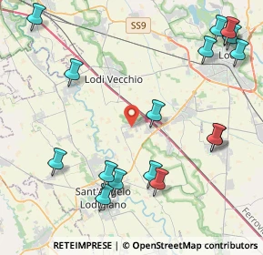 Mappa 26851 Borgo San Giovanni LO, Italia (5.41882)