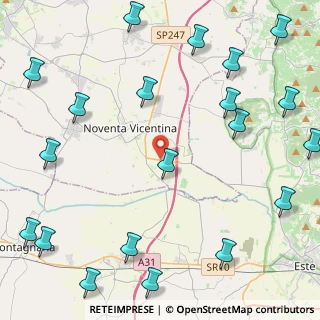Mappa SP247, 36025 Noventa vicentina VI, Italia (6.331)