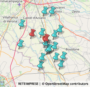 Mappa Via degli Emili, 37063 Isola della Scala VR, Italia (6.03263)