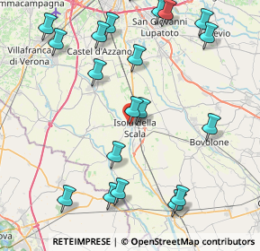 Mappa Via degli Emili, 37063 Isola della Scala VR, Italia (9.975)
