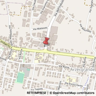 Mappa Via dell'Industria, 1, 35020 Arzergrande, Padova (Veneto)